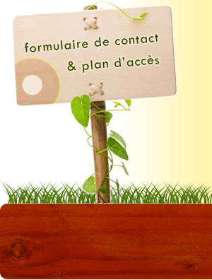 Formulaire de contact et plan d'accès Formulaire de contact et plan d'accès